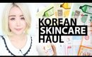 skincare korean haul