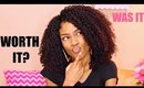 Curly Quick Weave on Natural Hair Review► Flip Over Method