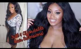 My New Install - Full & Affordable Hair Extensions | Makeupd0ll