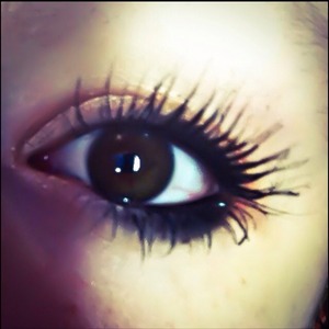 Was playing around with mascara and this happened. I love it.