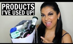 MY EMPTIES/PRODUCTS I'VE USED UP 2018 | MissBeautyAdikt