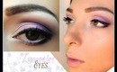 Makiaż wieczorowy Lavender Eyes - tutorial