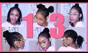 13 Ways to Style Cornrows x Box Braids Protective Style