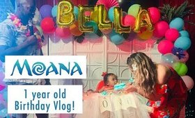 Bella Turns One - Moana Themed Birthday Party