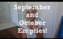 September + October Empties! - hairyfrankfurt