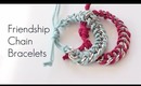 DIY / Make Chain Friendship Wrap Bracelet tutorial