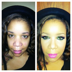 The wonders of makeup!!!!!