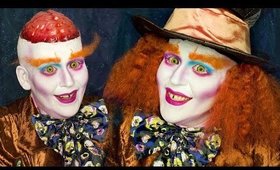 WHY IS THE MAD HATTER MAD?!? A Dark Wonderland Inspired Makeup Tutorial