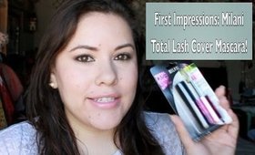 First Impressions: Milani Total Lash Cover Mascara!