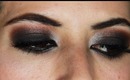Maquillaje ahumado en Negro y Bronce / Black & Bronze Smokey Eyes Makeup Tutorial por Lau