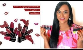 Stay Quirky Mini Lipsticks Tamil Review & Demo | CheezzMakeup | Tamil Makeup Channel