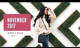 VLOG | Tea, Target, Thor & Christmas Shoot | Nov 2017 Week 1