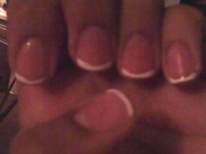 My own personal French manicure