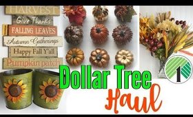 Dollar Tree Fall Decor Haul 🍂🍁🍂