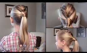 Mohawk Fishtail Ponytail {Ponytail Hairdos}