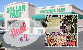 Dollar Tree Haul #2 | January 2018  NEW ITEMS & Giveaway | PrettyThingsRock