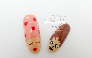 Happy Pepero Day to you all! Hope you like my pepero nail art! you wanna know what pepero day is? Let's see them~♥ 
http://saranail.blogspot.com
