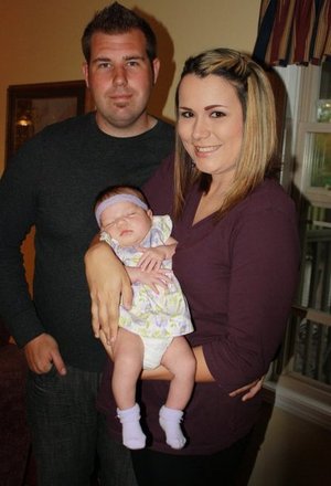 My oldest daughter and new little family :)