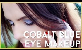 Cobalt Blue Summer Makeup | Wearabelle