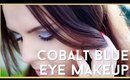 Cobalt Blue Summer Makeup | Wearabelle