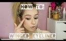 How to: Stila Stay All Day Waterproof Liquid Eyeliner on UNEVEN eyes