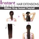 Ribbon Wrap Instant Ponytail