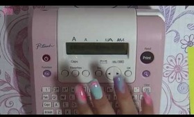 ♥ Unboxing of the 'Brothers P-Touch PT-128AF Label Maker in Pink' ♥