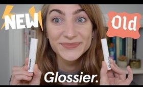 NEW VS. OLD GLOSSIER GEN G LIPSTICK