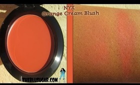 NYX Orange Cream Blush Swatch