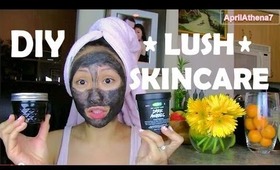✿ DIY LUSH DARK ANGELS CHARCOAL FACE MASK ✿ Fade Acne Scars, Oily, Acne Prone Skin