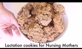Lactation Cookies to Boost milk supply for Nursing Mothers
