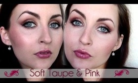 Soft Taupe & Pink