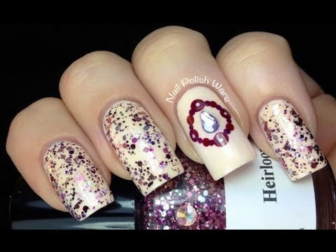 CBGELRT Press on Nails Long French Tip Nails Cute Pink Glitter Rhinestone  Glossy Nail Stickers 24 Count with 1ml Glue, U - Walmart.com