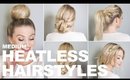 Heatless Hairstyles For Medium Hair | Milk + Blush Hair Extensions