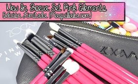 °• NEW IN ZOEVA (REVIEW): Set de Brochas para Ojos PINK ELEMENTS [E.L.] •°