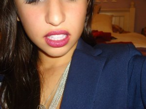 purple lips <3