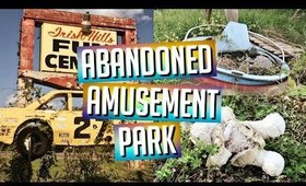 EXPLORING A CREEPY ABANDONED AMUSEMENT PARK