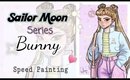 SAILOR MOON SERIES🌙 || BUNNY - ❤️CASUAL OUTFIT! + SKILLSHARE (Disegno Sailor Moon nel mio stile!)