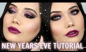 FULL FACE FIRST IMPRESSIONS + NYE MAKEUP TUTORIAL