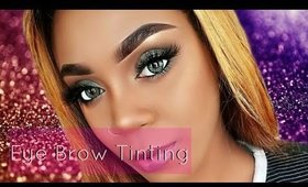 EASY BROW TINTING *TALK THROUGH*