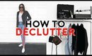 HOW TO DECLUTTER YOUR CLOSET | MINIMAL WARDROBE PLANNING