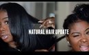 ★ 2 Month Old Braid Take-Down + Natural Hair Update | Silk Wrap DIY