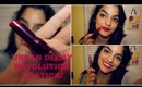 Urban Decay REVOLUTION LIPSTICK first impression + review (F-BOMB... DUPES AT THE END!)