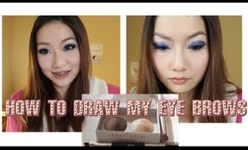 How To : how i draw my eyebrows - step by step demo (asian girls)