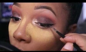 How to: Winged liner and Lashes