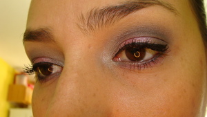 Pink & Grey Eye