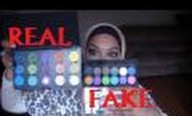 The difference between real and fake MAC palettes