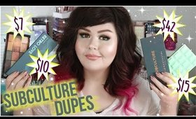 Subculture Dupe Tutorial And Swatches | Hush and Makeup Revolution