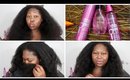 Natural Hair Blow Out ft  REDKEN Pillow Proof & GIVEAWAY
