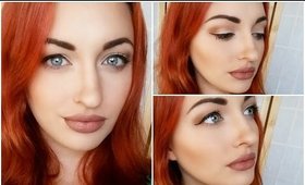 GRWM | Smokey Eye + 90s Lips ft. Kat Von D Shade and Light Contour Kit | Briarrose91